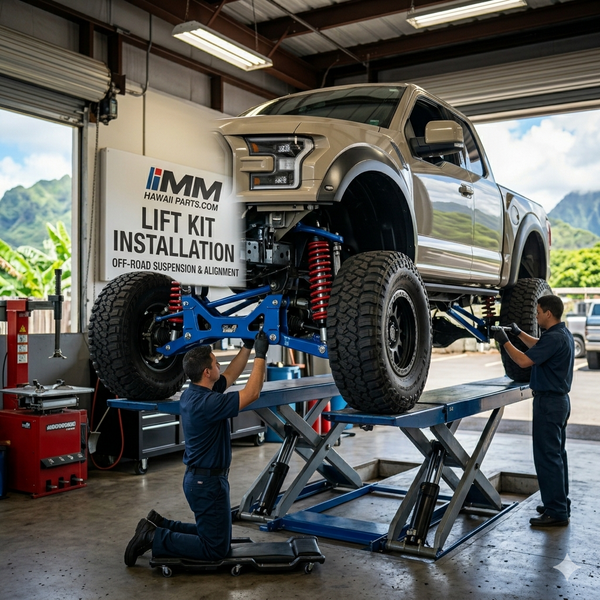 Lift Kit Installation Maui — IMM Hawaii Parts
