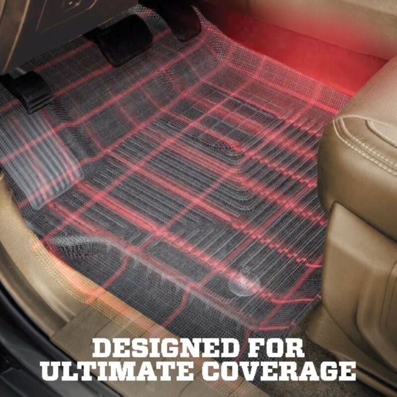 Husky Liners 2015 GM Escalade/Tahoe/Yukon WeatherBeater Black 3rd Seat (Bucket 2nd) Floor Liner
