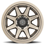 ICON Rebound Pro 17x8.5 6x5.5 0mm Offset 4.75in BS 106.1mm Bore Bronze Wheel