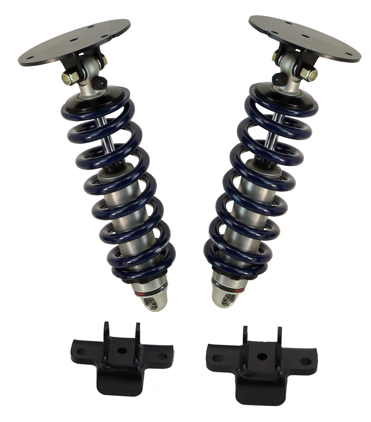 Front HQ Coil-Overs For 2007-2018 Silverado / Sierra 1500 4WD 2019 Legacy and Limited For Use W/ Stock Lower Arms Pair Of Rebound Adjustable Shock s Springs Spring Mounts And Delrin Spring Washers Ridetech