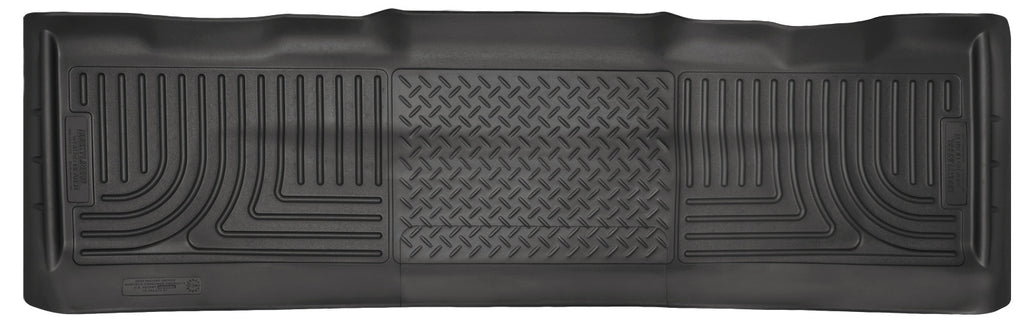WeatherBeater - 2nd Seat Floor Liner 08-10 Ford Superduty Black Husky Liners