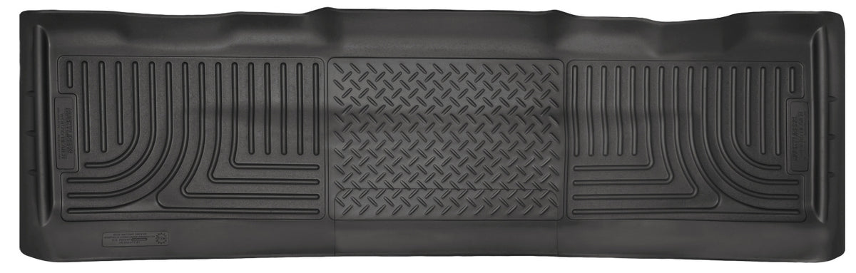 WeatherBeater - 2nd Seat Floor Liner 08-10 Ford Superduty Black Husky Liners
