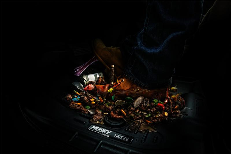 Husky Liners 2015 GM Escalade/Tahoe/Yukon WeatherBeater Black 3rd Seat (Bench 2nd) Floor Liner
