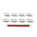 10-12 Dodge RAM Cummins 6.7L Intercooler Charge Pipe Kit - Stainless Steel-Black Pacific Performance Engineering