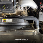 2015-2018 RAM 6.7L Cummins Performance Silicone Upper and Lower Coolant Hose Kit-Black Pacific Performance Engineering