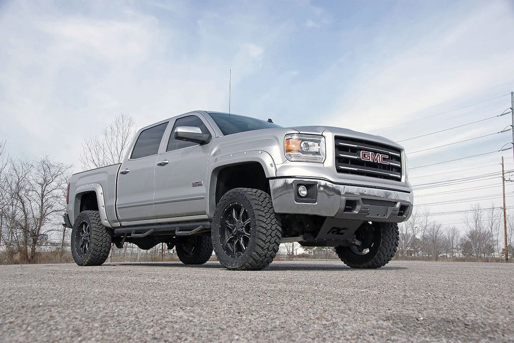 5 Inch Lift Kit Cast Steel N3 Struts Silverado/Sierra 1500 (14-18 & Classic) Rough Country