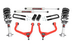 3.5 Inch Lift Kit M1 Struts/M1 Red GMC Sierra 1500 2WD/4WD (2019-2025) Rough Country