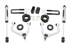 3.5 Inch Suspension Lift Kit w/Forged Upper Control Arms & V2 Shocks 19-20 GMC Silverado/Sierra 1500 4WD/2WD Rough Country
