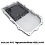 2018-2022 Jeep JL/JT 2.0L/3.0L w/ 850RE Trans Heavy-Duty Cast Aluminum Deep Transmission Pan Brushed