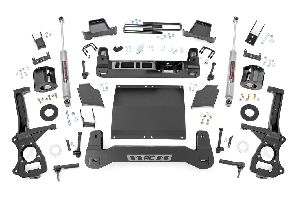 6 Inch Lift Kit Diesel GMC Sierra 1500 2WD/4WD (2019-2024) Rough Country