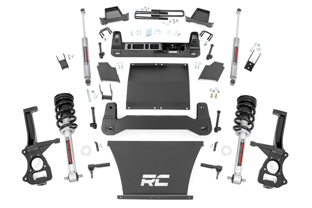 6 Inch Lift Kit N3 Struts GMC Sierra 1500 2WD/4WD (2019-2024) Rough Country