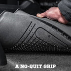 Husky Liners 07-12 Chevy Silverado/GMC Sierra Crew Cab WeatherBeater Combo Black Floor Liners
