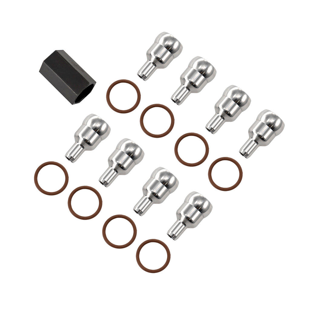 03-07 Ford 6.0L Powerstroke High-Pressure Oil Rail Ball Tube Kit Pacific Performance Engineering