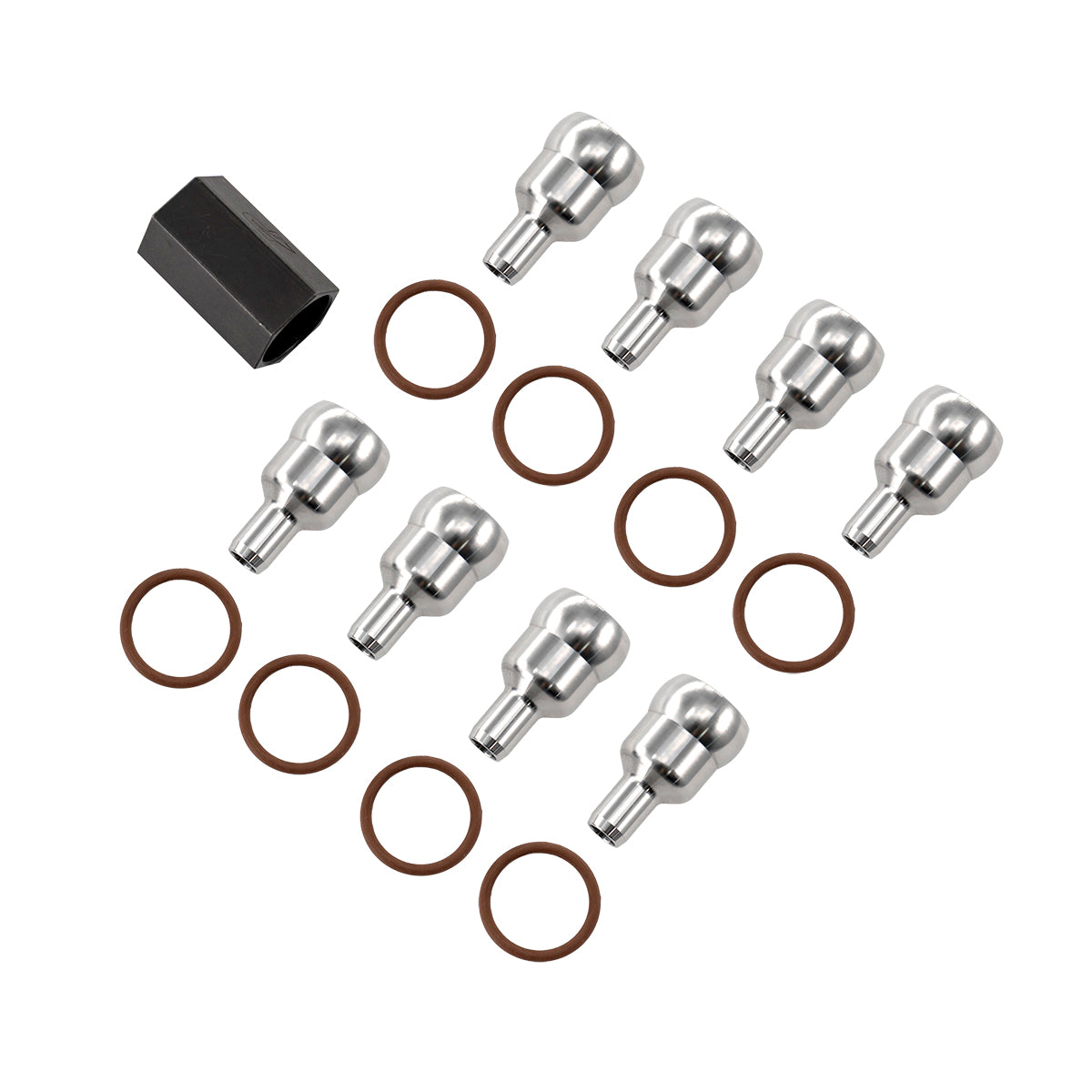 03-07 Ford 6.0L Powerstroke High-Pressure Oil Rail Ball Tube Kit Pacific Performance Engineering