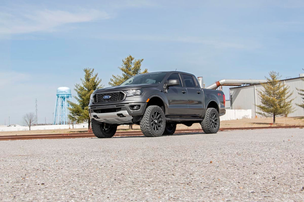 3.5 Inch Lift Kit N3 Cast Steel Knuckles Ford Ranger 4WD (2019-2023) Rough Country