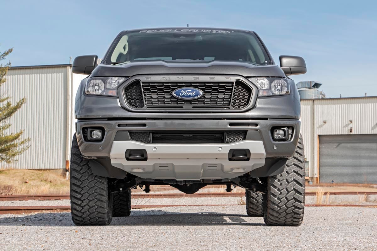 3.5 Inch Lift Kit N3 Cast Steel Knuckles Ford Ranger 4WD (2019-2023) Rough Country