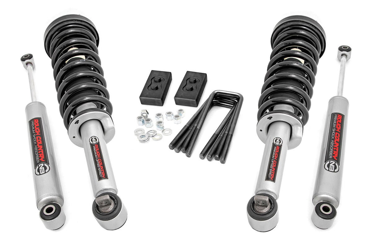 2 Inch Lift Kit N3 Struts/N3 Ford F-150 4WD (2014-2020) Rough Country