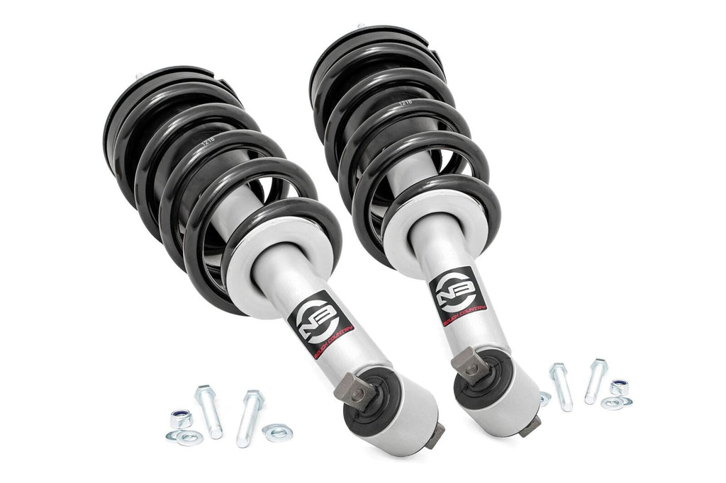 N3 Leveling Struts 2 Inch Loaded Strut Silverado/Sierra 1500 Truck & SUV (07-14) Rough Country