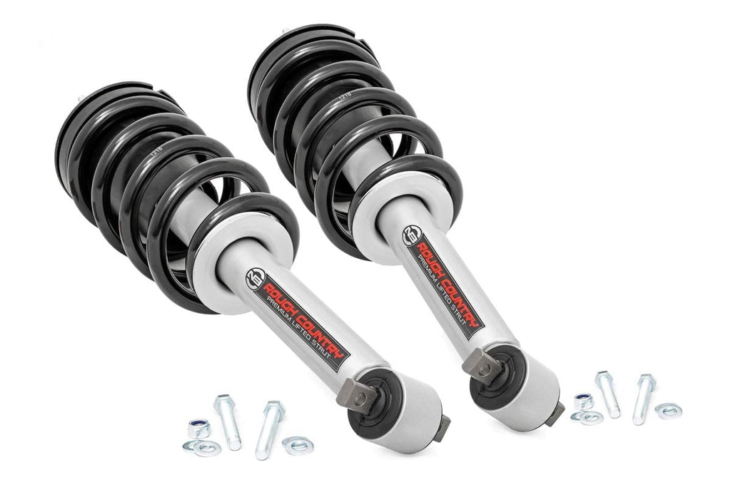 Loaded Strut Pair 3.5 Inch Silverado/Sierra 1500 Truck & SUV (07-14) Rough Country