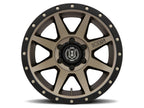 ICON Rebound 18x9 6x5.5 0mm Offset 5in BS 106.1mm Bore Bronze Wheel