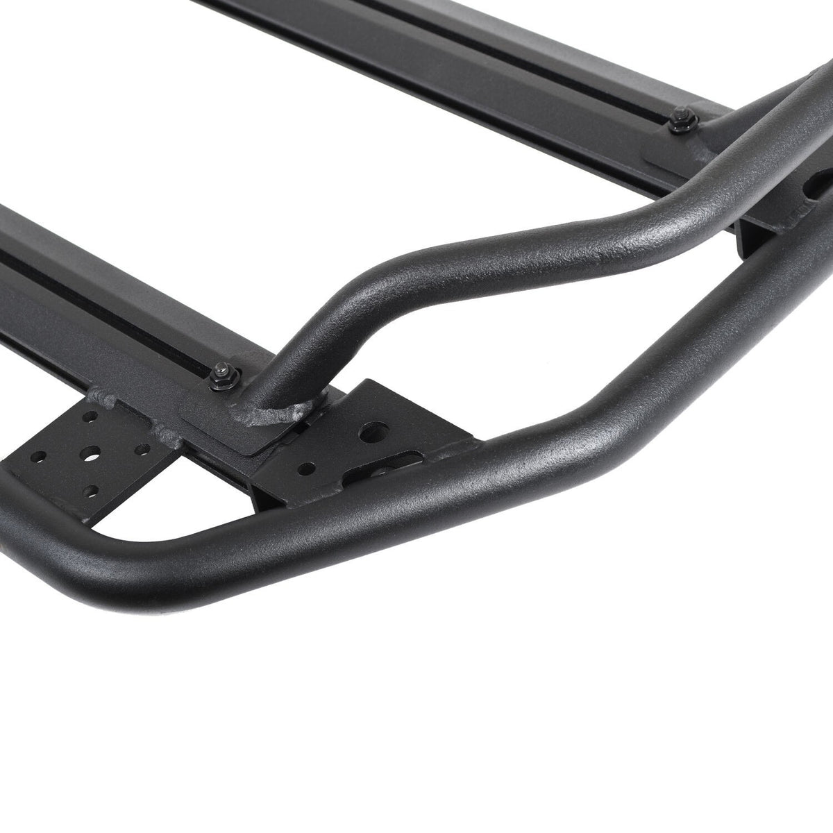 SRM300 60 Inch Long Flat Platform Rack With Side Rail Kit Textured Black Go Rhino