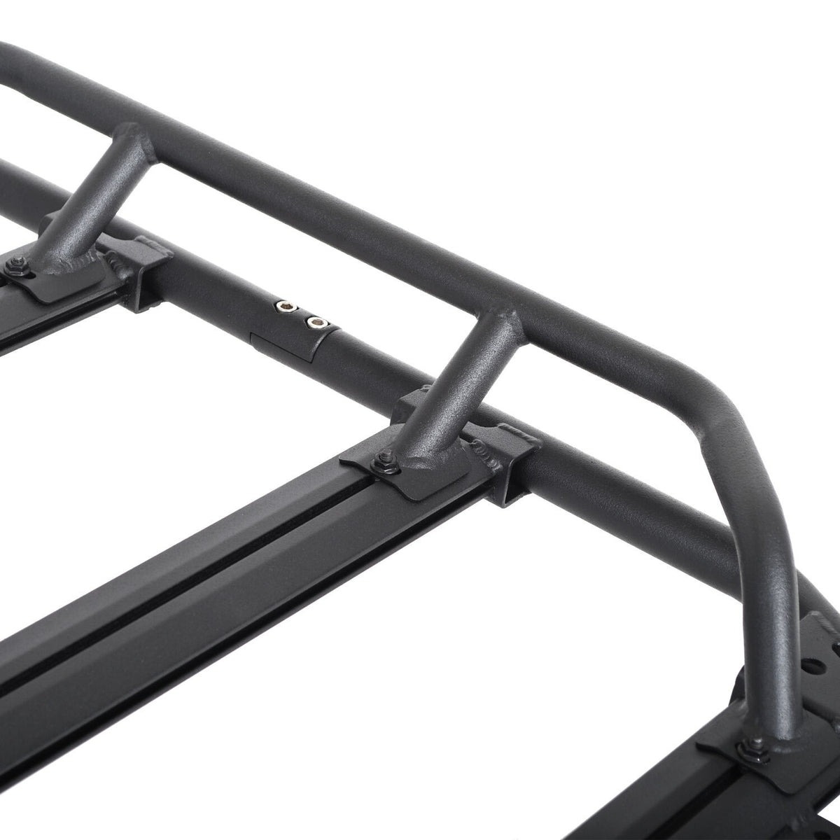 SRM300 60 Inch Long Flat Platform Rack With Side Rail Kit Textured Black Go Rhino