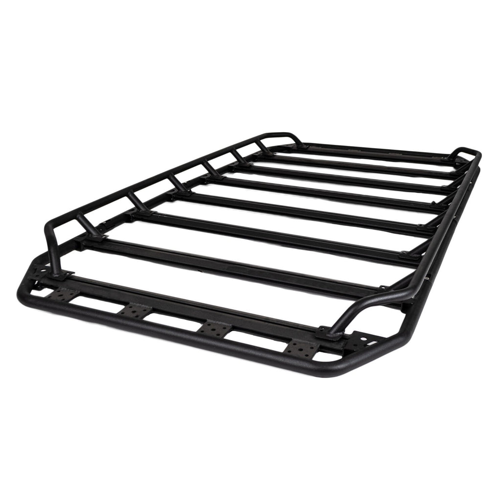 SRM300 80 Inch Long Flat Platform Rack With Side Rail Kit Textured Black Go Rhino