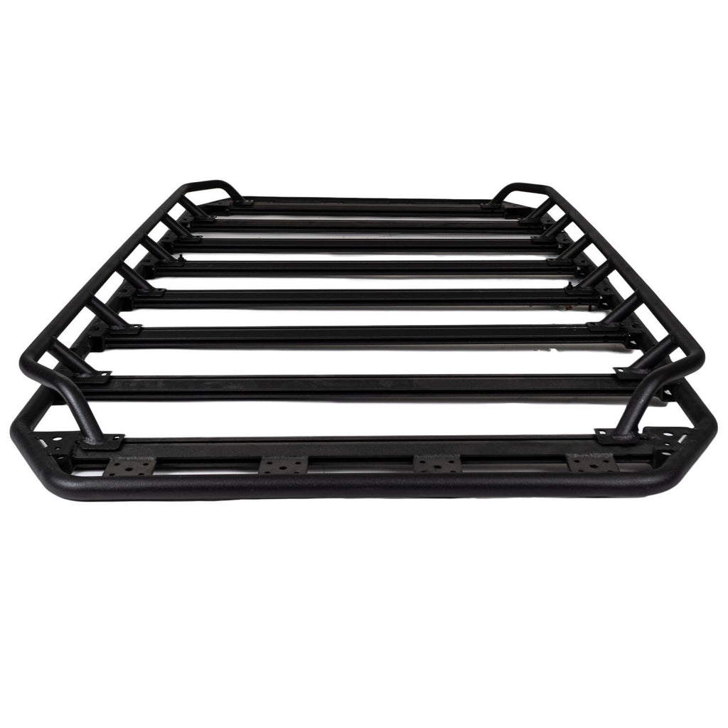 SRM300 80 Inch Long Flat Platform Rack With Side Rail Kit Textured Black Go Rhino
