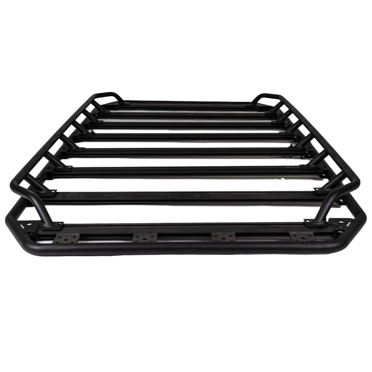 SRM300 80 Inch Long Flat Platform Rack With Side Rail Kit Textured Black Go Rhino