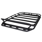 SRM300 60 Inch Long Flat Platform Rack With Baja Rail Kit Textured Black Go Rhino