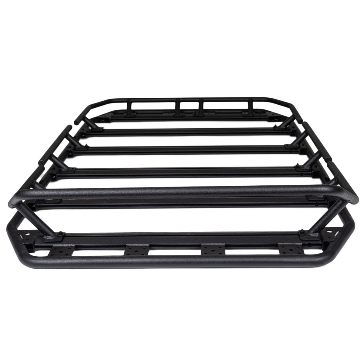 SRM300 60 Inch Long Flat Platform Rack With Baja Rail Kit Textured Black Go Rhino