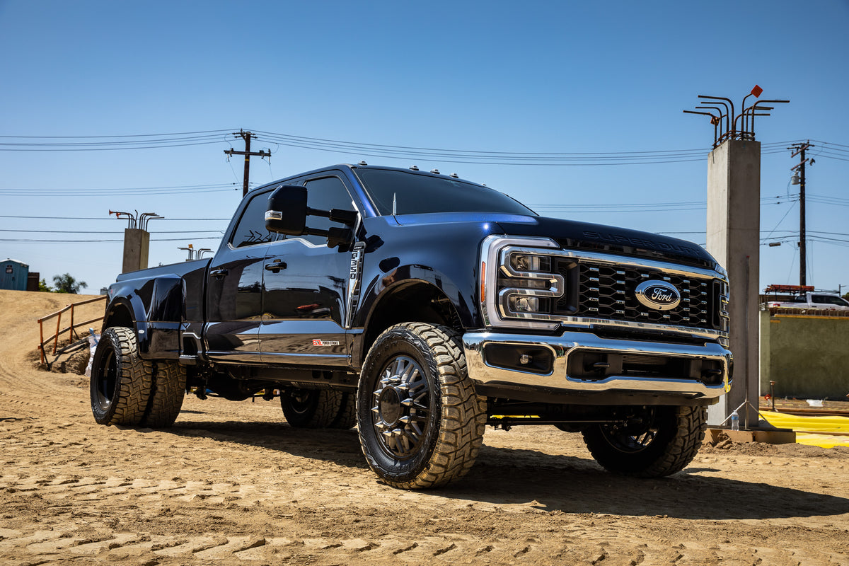 2023 Ford F-250/F-350 Super Duty 4WD Diesel 2.5 Inch Lift Front Dual Rate Coil Spring Kit W/ Caster Cams Icon Vehicle Dynamics