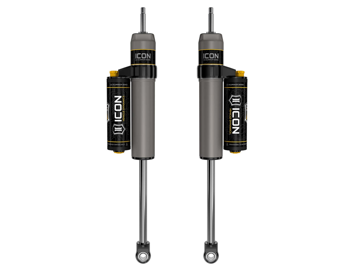 2005-2025 Ford F-250/F-350 Super Duty 4WD 7 Inch Lift Front V.S. 2.5 Aluminum Series Shock Absorbers Piggyback Reservoir W/ CDCV Pair Icon Vehicle Dynamics