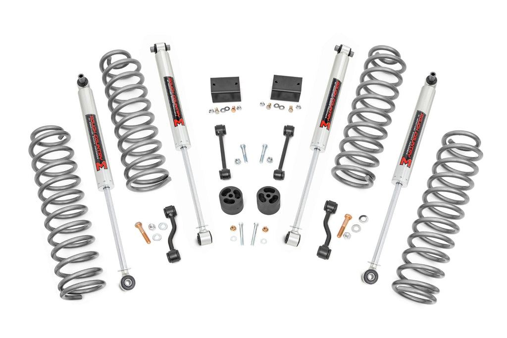 2.5 Inch Lift Kit Coils M1 Jeep Wrangler Unlimited Rubicon 4WD (2018-2023) Rough Country