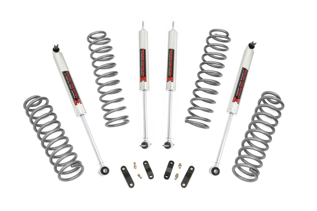 2.5 Inch Lift Kit Coils M1 Jeep Wrangler Unlimited 2WD/4WD (2007-2018) Rough Country