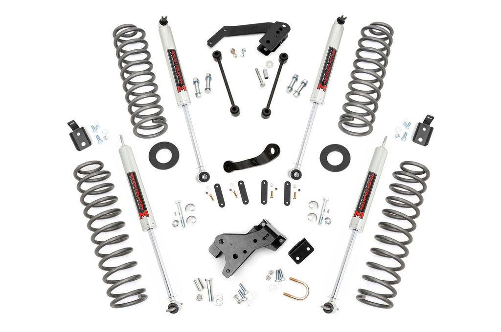 4 Inch Lift Kit M1 Jeep Wrangler Unlimited 2WD/4WD (2007-2018) Rough Country