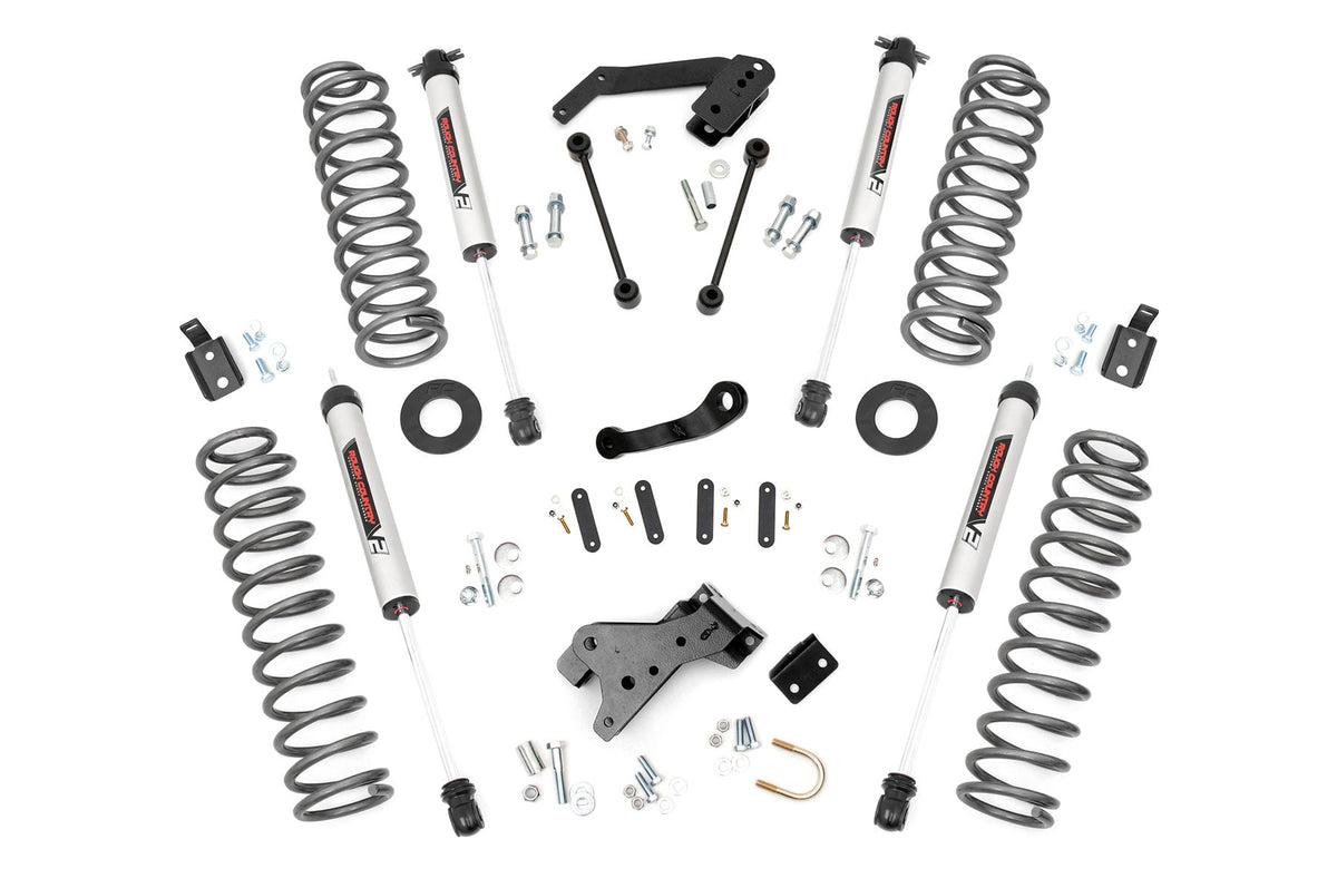 4 Inch Lift Kit V2 Jeep Wrangler Unlimited 2WD/4WD (2007-2018) Rough Country