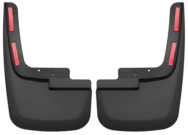 Husky Liners 2015 Ford F-150 w/ OE Fender Flares Mud Guards Black Front Mud Guards