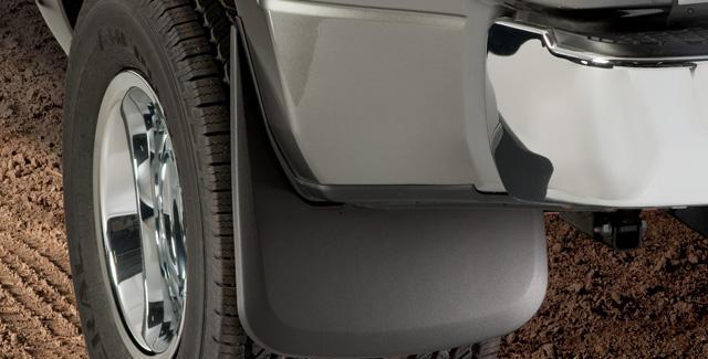 Husky Liners 2015 Ford F-150 w/o Fender Flares Mud Guards Black Front Mud Guards