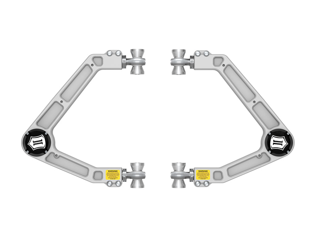 2023-2024 Chevrolet Colorado Wt Lt & Z71 Billet Upper Control Arms W/ Delta Joint Pro Icon Vehicle Dynamics