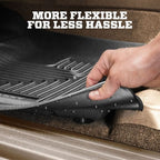 Husky Liners 14 Chevrolet Silverado/GMC Sierra Dbl Cab WeatherBeater Tan Front&2nd Seat Floor Liners