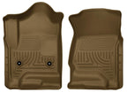 Husky Liners 14 Chevrolet Silverado 1500/GMC Sierra 1500 WeatherBeater Tan Front Floor Liners