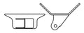 Tri Link Right Frame Bracket Mustang Ridetech