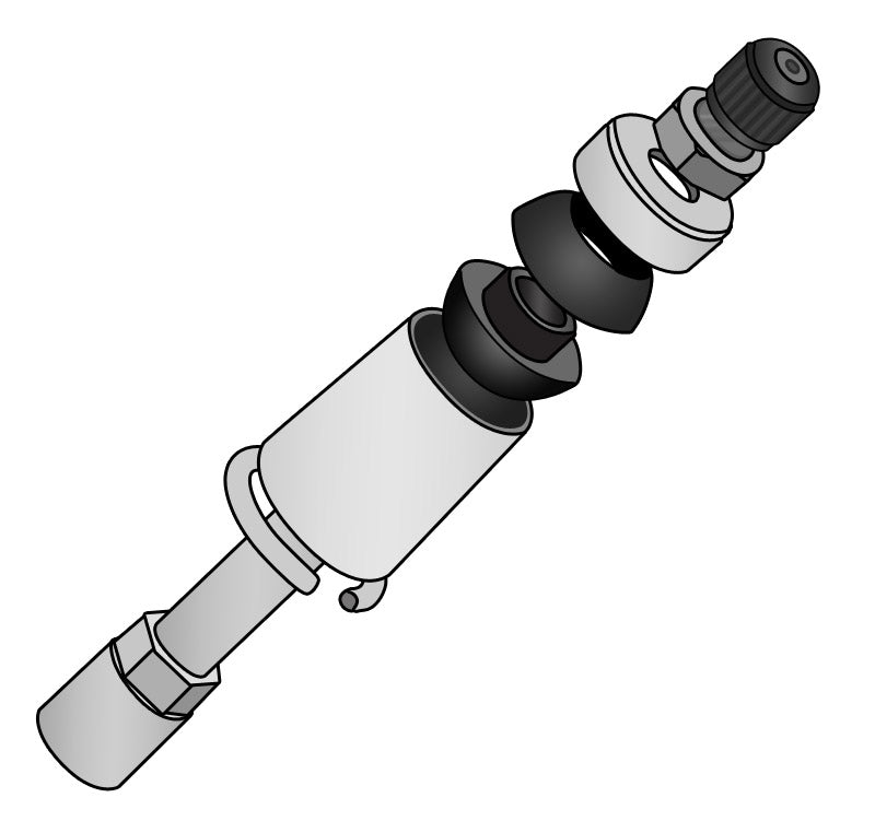 2.75 Inch HQ Stud Top Assembly For Use W/ Ridetech Coil-Overs And Shockwaves Ridetech