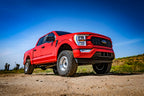 2021-2024 Ford F-150 4WD-Tremor 3.5-4.5 Inch-2.5-3 Inch Lift Front V.S. 2.5 Series Coilovers Internal Reservoir Pair Icon Vehicle Dynamics