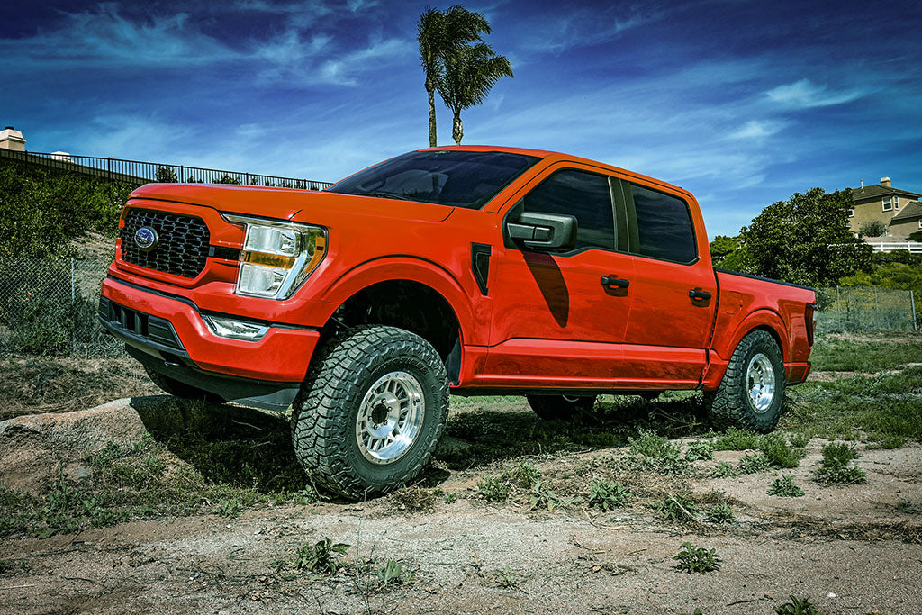 2021-2024 Ford F-150 4WD 2.75-3.5 Inch Lift Front V.S. 2.5 Series Coilovers Internal Reservoir Pair Icon Vehicle Dynamics