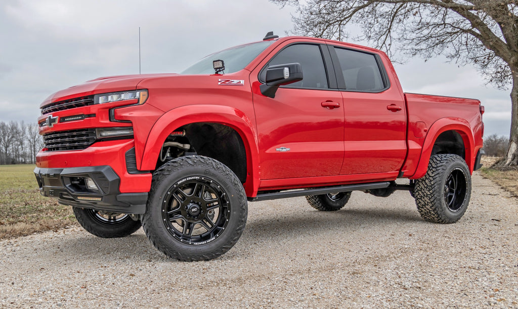 92 Series Wheel Machined One-Piece Gloss Black 20x12 8x170 -44mm Rough Country