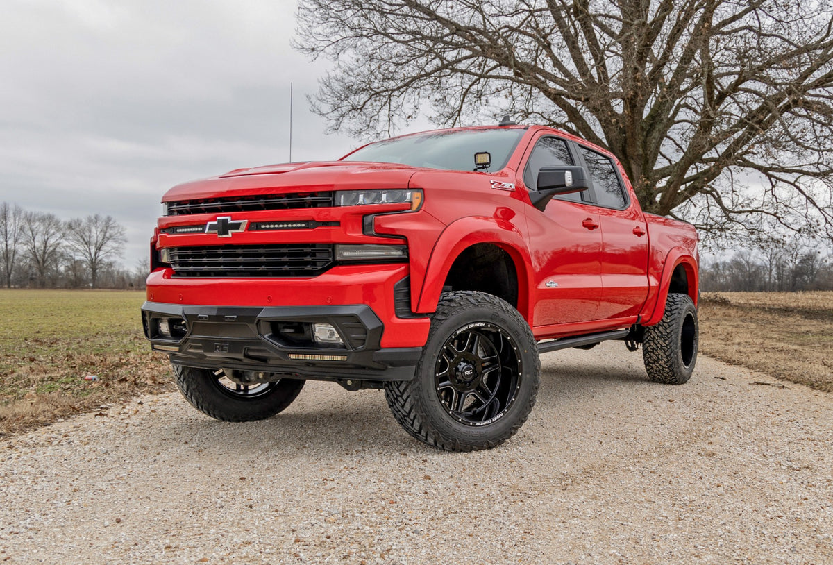 92 Series Wheel Machined One-Piece Gloss Black 20x12 8x170 -44mm Rough Country