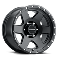 Aluminum Wheels 17x8 Boost 946B Satin Black 6 Spoke 35 Offset 6 on 120 Bolt Pattern 67.1 Bore Raceline