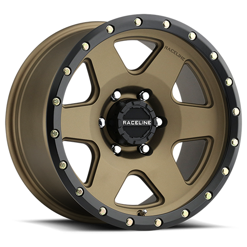 Aluminum Wheels 18x8 Boost 946BZ Satin Bronze 6 Spoke 35 Offset 6 on 120 Bolt Pattern 67.1 Bore Raceline